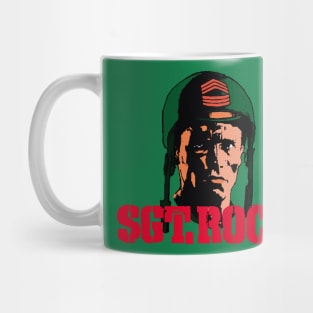 Arnold Schwarzenegger | Sgt. Rock | Franklin Rock | Sergeant Rock | Sarge Rock | The Rock | DC Comics | G.I. Combat Mug